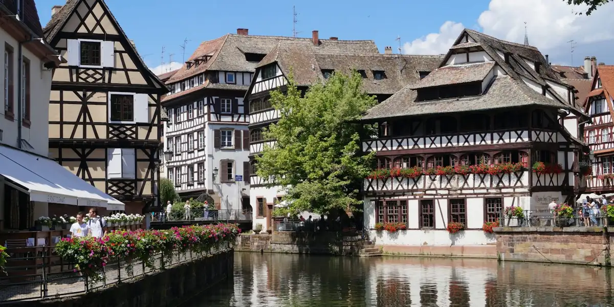 Les maisons à colombages de la Petite France à Strasbourg